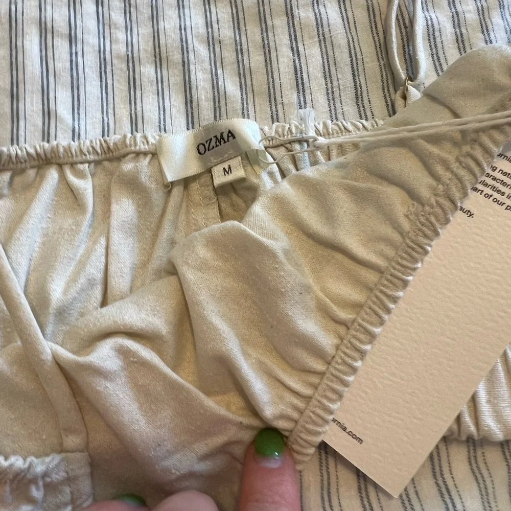 OZMA HOUSE TOP (Regen Silk Noil) - Picture 5 of 5